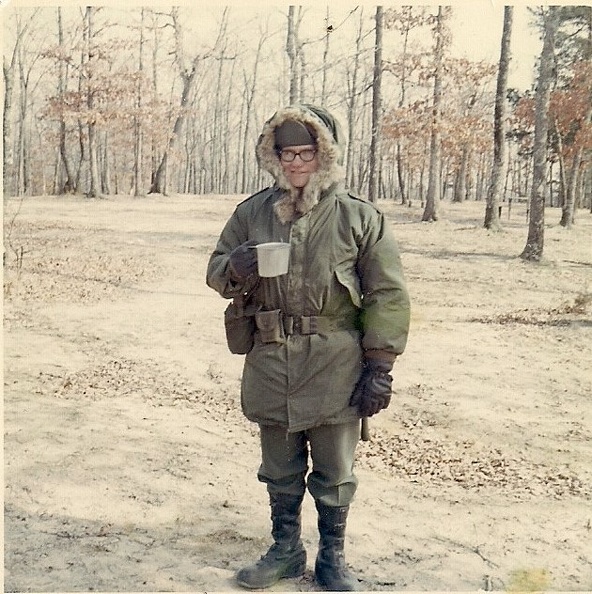 Hugh Rathburn - US Army 1967 - In the Field Fort Knox Kentucky